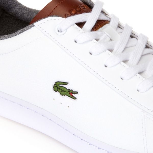 Кеды Lacoste CARNABY EVO 318 2 SPM 736SPM0010385 р. UK 8,5 белый
