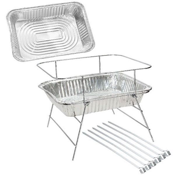 Комплект Forester Мангал зі змінним лотками для вугілля BQ-L3