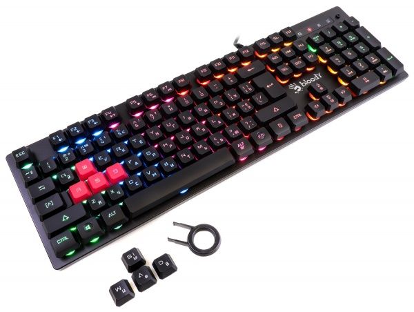 Клавіатура ігрова A4Tech (B160N Bloody (Black)) 