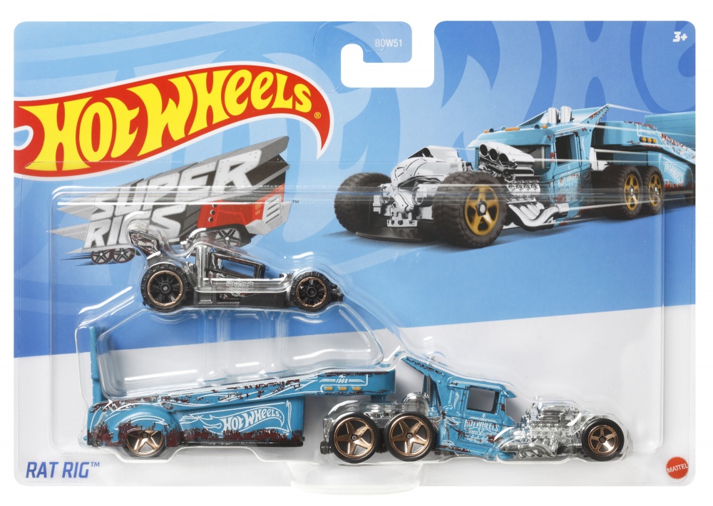 Автомодель Hot Wheels Машина далекобійника (в асорт.) BDW51