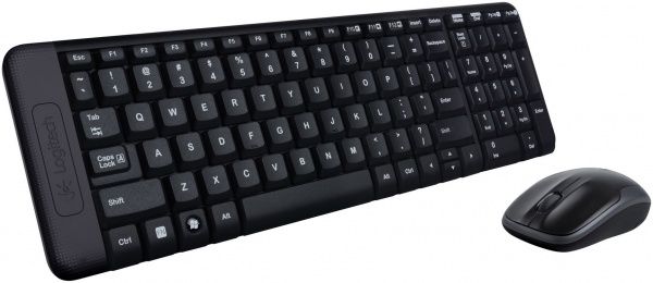 Комплект клавіатура + миша Logitech Wireless Combo MK220 black (920-003169) 