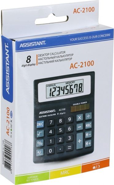 Калькулятор AC-2100 BK Assistant