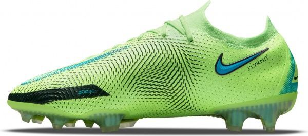 Бутсы Nike PHANTOM GT ELITE FG CK8439-303 р. US 11,5 голубой