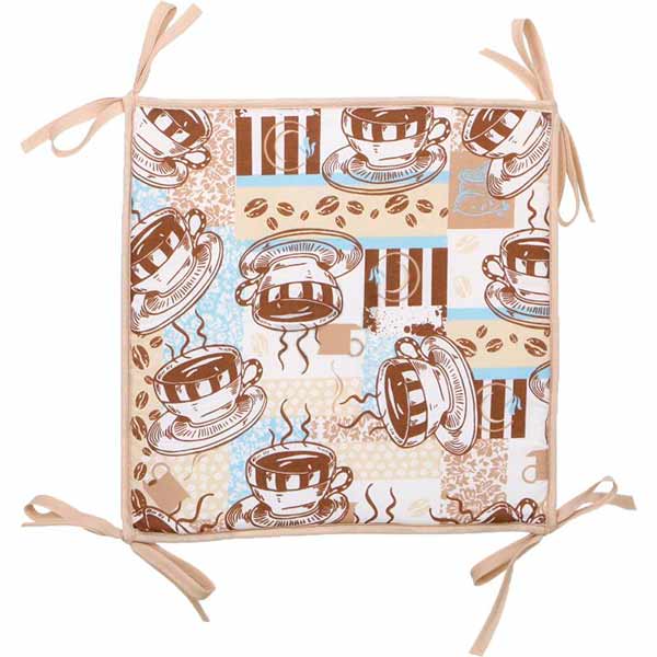 Подушка для табурета Underprice Кофе 32x32 см