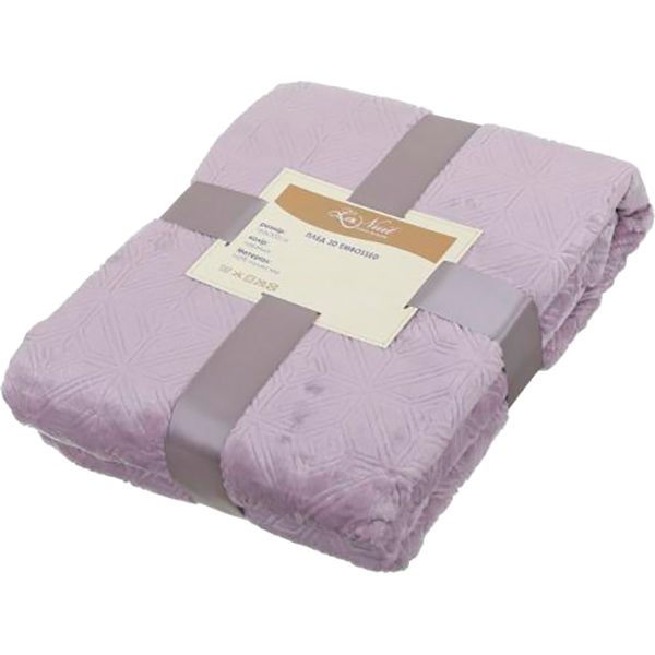 Плед La Nuit 3D Embossed лаванда 160x200 см