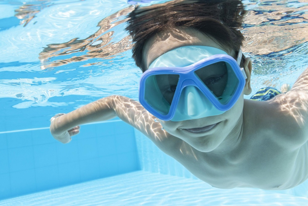 Окуляри-маска для плавання Bestway 22048 Swim Gear PDQ-Child 22048 р.OS в асортименті