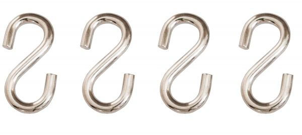 Крюк S-образный 4 мм 4 шт.