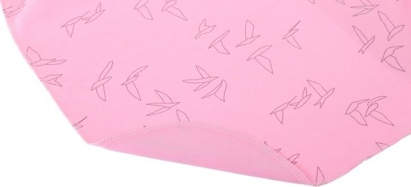 Простынь Оригами Фламинго 85х90 см розовый 421-222-16 