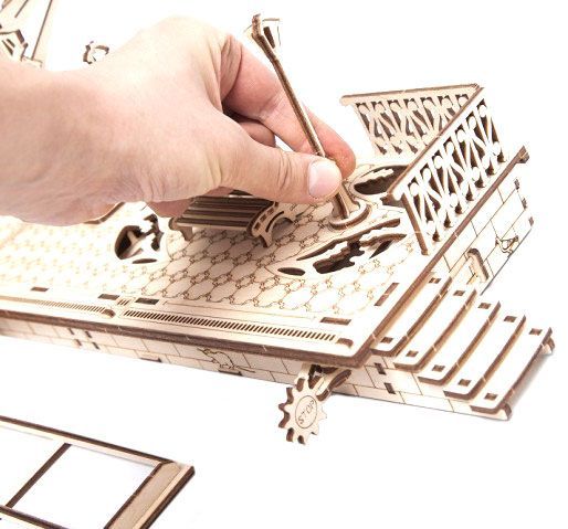 3D-конструктор Ukrainian Gears Перон до локомотиву