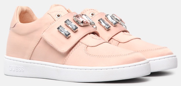 Кроссовки Guess FLO FLFLO1SAT12-NUDE р.35 бежевый