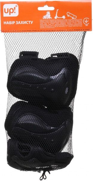 Комплект защиты MaxxPro для роликов PR-5-BK р. M черный