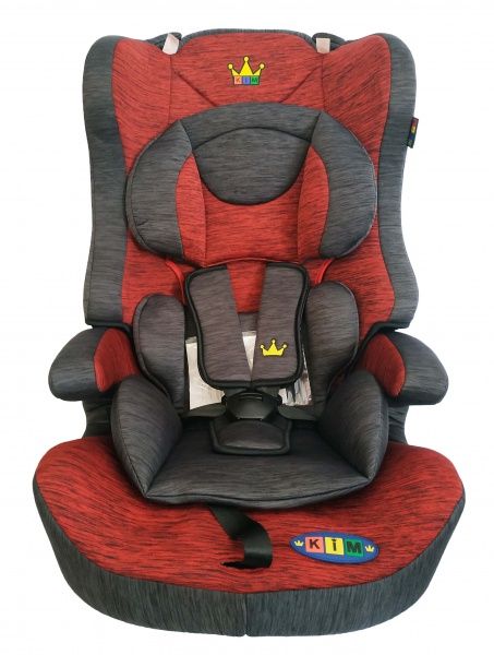 Автокрісло Happy Baby КІМ бордовий grey HB616