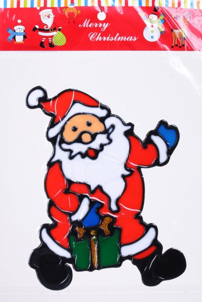 Наклейка декоративная cиликоновая 3 микс (6 дизайнов) в ассортименте 13x18 см