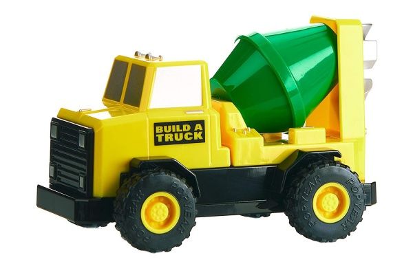 Игрушка-конструктор Popular Playthings Build-A-Truck (бетономешалка, грузовик, бульдозер, экскаватор) PPT-60401