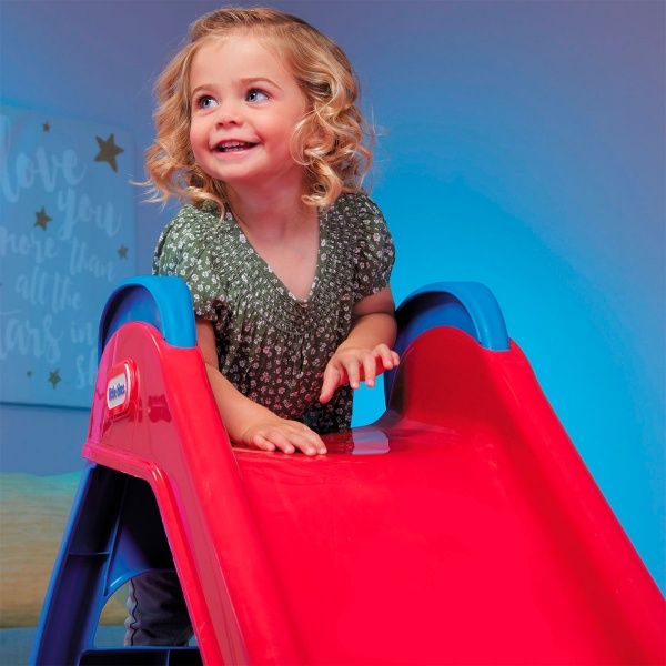 Горка Little Tikes складная с подсветкой Первый спуск