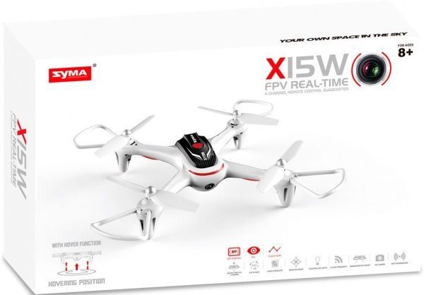 Квадрокоптер на р/у Syma 22 cм с камерой в ассортименте X15W