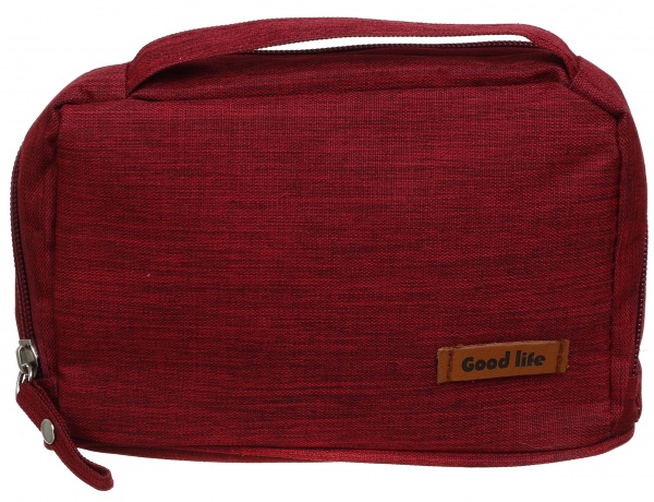 Органайзер для цифрових аксесуарів, комплектуючих 20х8х12 cм червоний RH2216r 