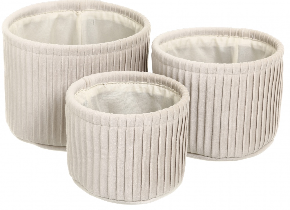 Кошик Velour EG92563 бежевий