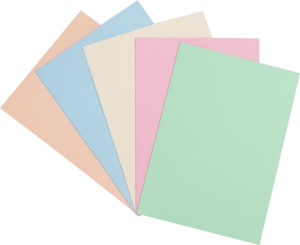 Бумага офисная цветная Spectra Color A4 80 г/м пастельная Rainbow Pack Light 100 листов разноцветный 