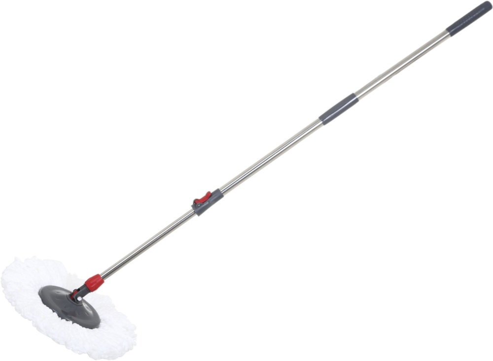 Комплект швабра и ведро с механическим отжимом для пола OBERY 2 в 1 16 см в ассортименте