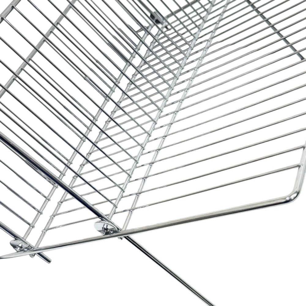 Сушарка для посуду Flamberg 430х320х250 мм розкладна двохрівнева з піддоном