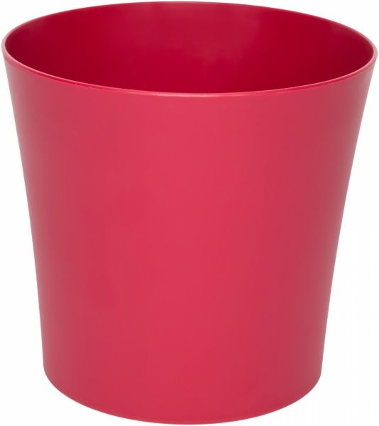 Горшок пластиковый Lamela Фиалка круглый 2,8л малиновый (387) 
