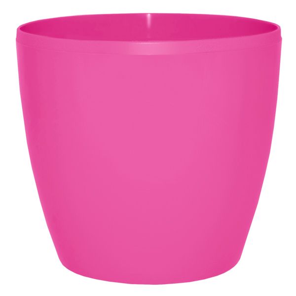 Кашпо пластикове Алеана Матільда круглий 2,1л малиновий (113083) 