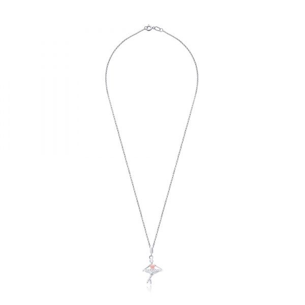 Кулон UMa&UMi Балерина розовая