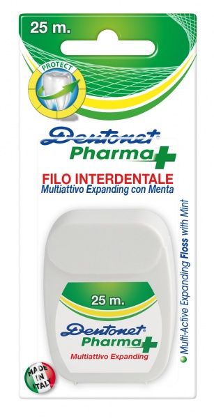 Зубна нитка Dentonet Pharma Мультиактив 25 м