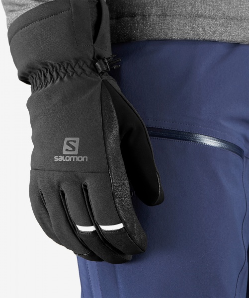 Рукавички Salomon PROPELLER DRY M-Black-Black- LC1182100 р. XL чорний