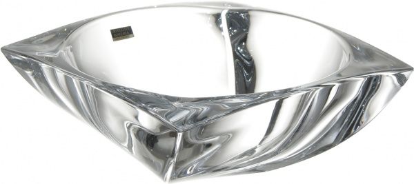 Блюдо декоративне Arezzo 32 см прозоре Bohemia