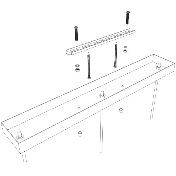 Светильник подвесной Точка Света СВБ-П-002-250-3S 3x8 Вт G5.3 бетон 