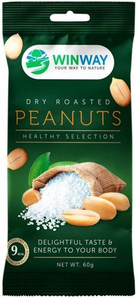 Арахис WinWay жареный соленый 60 г