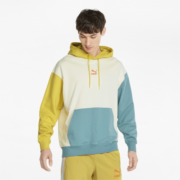 Джемпер Puma Classics Block Hoodie 53460265 р. M білий