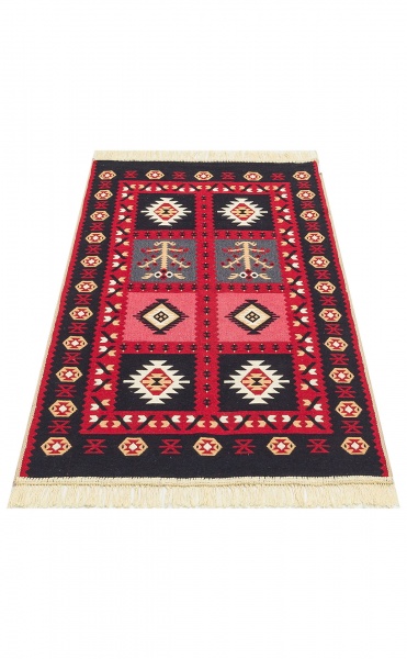 Ковер Ekohali Arya AR 28 Red 120x180 см двусторонний 