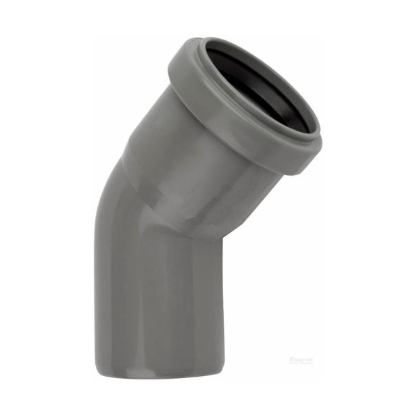 Коліно Wavin Ekoplastik d110x45° (3035)
