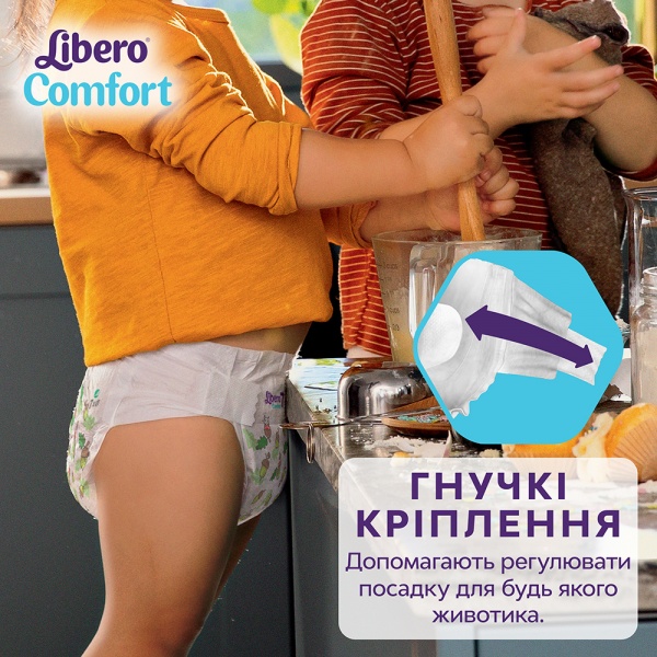 Підгузки Libero Comfort 3 5-9 кг 58 шт.