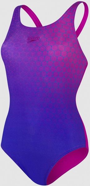 Купальник Speedo PRINTED_MEDALIST_AF 8-12199F342 р.40 фиолетовый