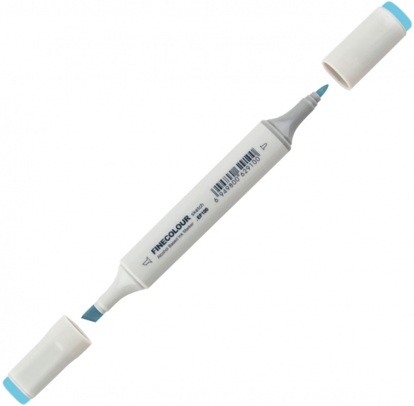 Маркер спиртовий FINECOLOUR Sketch EF100-97 синьо-блакитний 