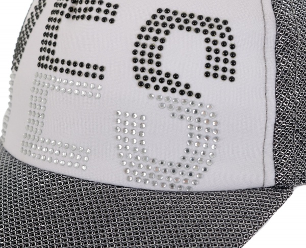 Кепка для девочек Pampona 21 L 13 р.48 серебряный 