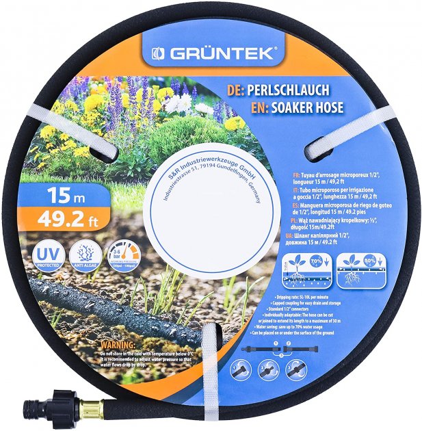 Садовый шланг Gruntek капилярный 15 м 1/2