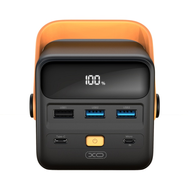 Универсальная мобильная батарея Xo 50000 mAh black (PR168 50000mAh black) 