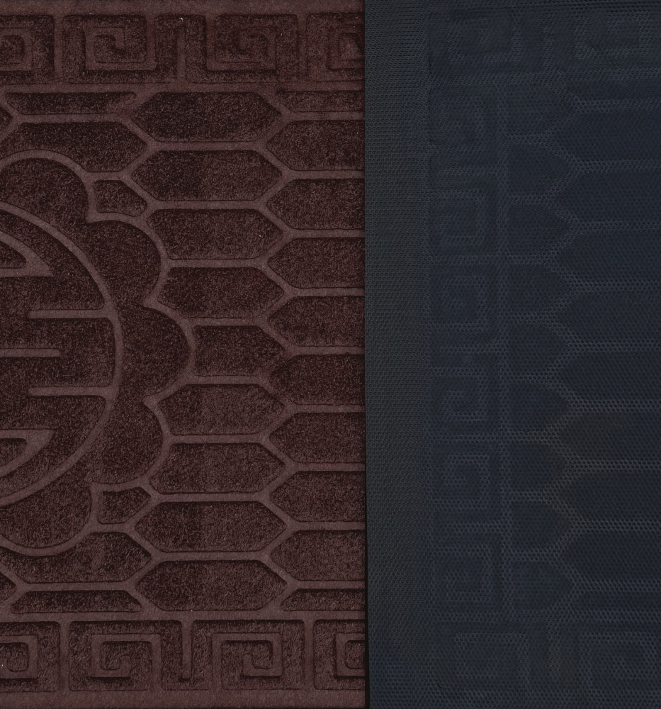 Килимок Relana R04 dark brown 45x75 см