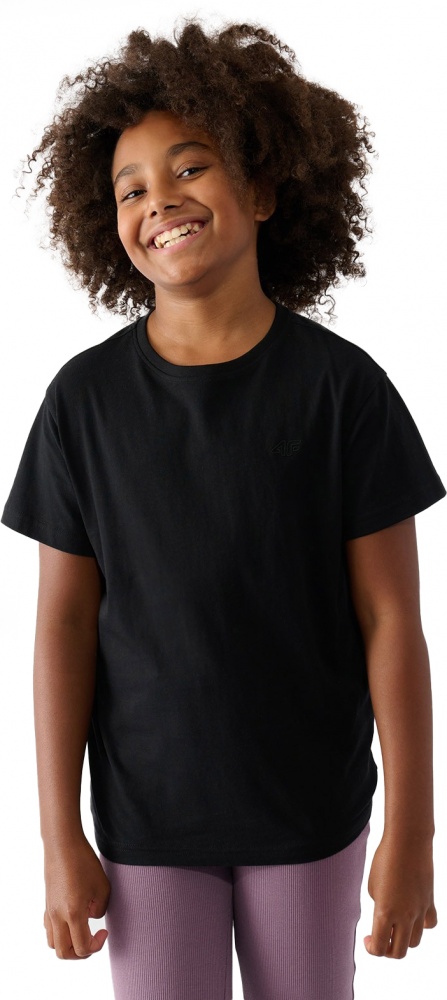 Футболка 4F 4FJWMM00TTSHF2332-20S TSHIRT р.140 чорний