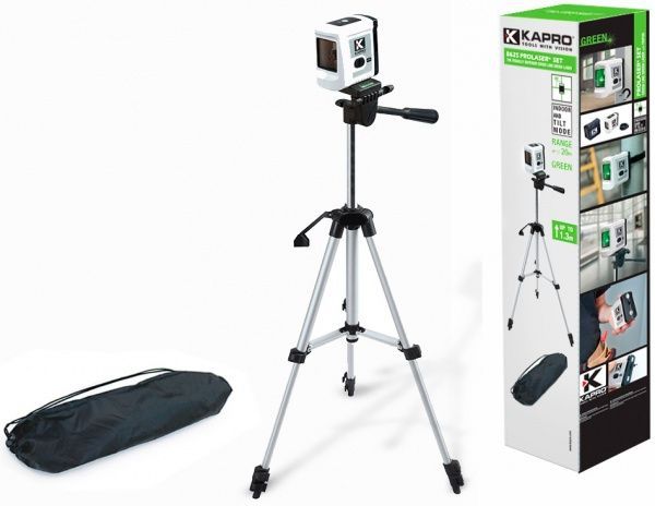 Уровень лазерный Kapro со штативом 862G_SET
