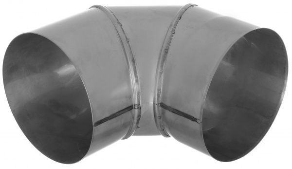 Коліно моно 1 мм нерж Ф180 мм 90°LIRA-LTD 