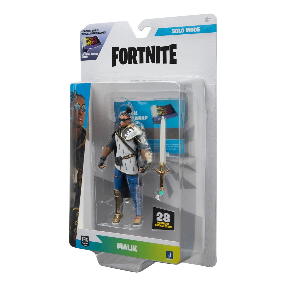 Фигурка коллекционная Fortnite Solo Mode Malik 10 см FNT1356