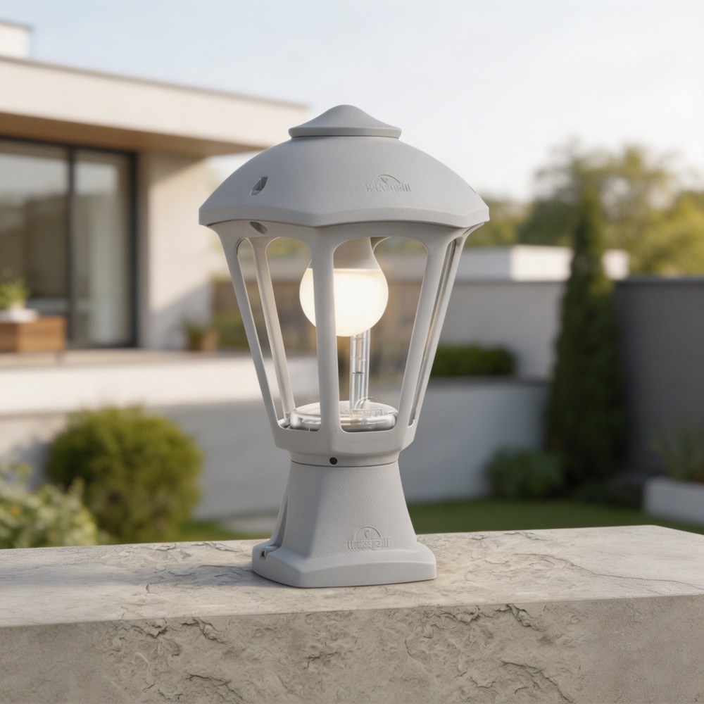 Светильник уличный напольный FUMAGALLI DISMA/GIAMPY E27 12 Вт IP55 серый