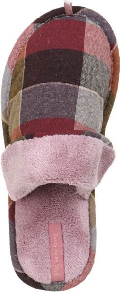 Тапки домашние Twins р. 36-40 клетчатый 4037 