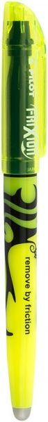 Маркер текстовый Pilot Frixion light 0.8 мм SW-FL-Y желтый 